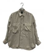 DAIWA PIER39ダイワ ピア39）の古着「W's TECH BOMBAY SAFARI SHIRTS」｜ベージュ