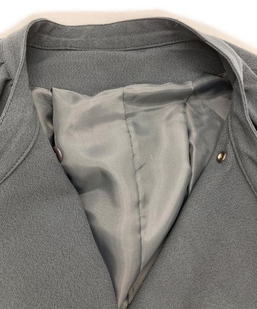 PUBLIC TOKYO（パブリックトウキョウ）PUBLIC TOKYO (パブリックトウキョウ) コクーンスリーブコートワンピース ネイビー サイズ:FREEの古着・服飾アイテム