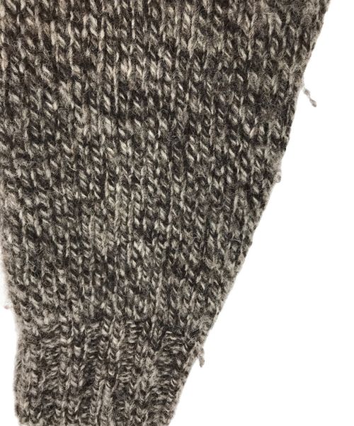 WAREHOUSE（ウエアハウス）WAREHOUSE (ウエアハウス) クルーネックニット ブラウン サイズ:Mの古着・服飾アイテム