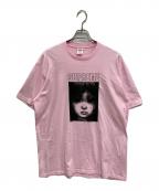 SUPREMEシュプリーム）の古着「Margaret Keane Teardrop Tee」｜ピンク