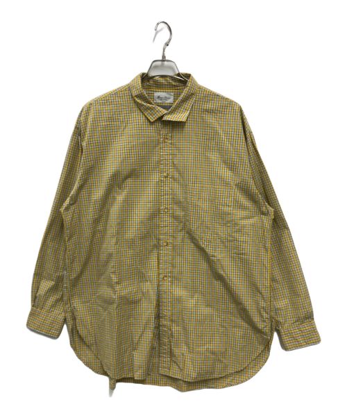 Marvine Pontiak Shirt Makers（マーヴィンポンティアックシャツメイカーズ）Marvine Pontiak Shirt Makers (マーヴィンポンティアックシャツメイカーズ) Italian Collar SH イエロー サイズ:記載なしの古着・服飾アイテム