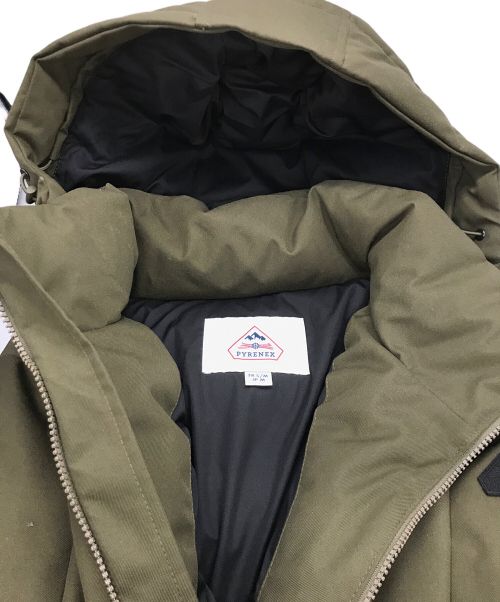 Pyrenex（ピレネックス）Pyrenex (ピレネックス) BLOW ED GABARDINEダウンコート カーキ サイズ:SIZE Mの古着・服飾アイテム