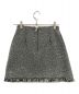 Bluelea (ブルレア) Tweed mini skirt ブラック×ホワイト サイズ:36 未使用品：12000円