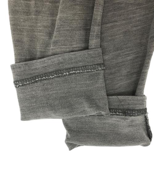 KAPITAL（キャピタル）KAPITAL (キャピタル) 刺し子切替カットソー グレー×ネイビー サイズ:2の古着・服飾アイテム