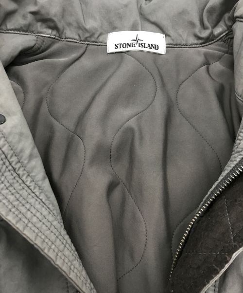 STONE ISLAND（ストーンアイランド）STONE ISLAND (ストーンアイランド) ミリタリージャケット グレー サイズ:Mの古着・服飾アイテム