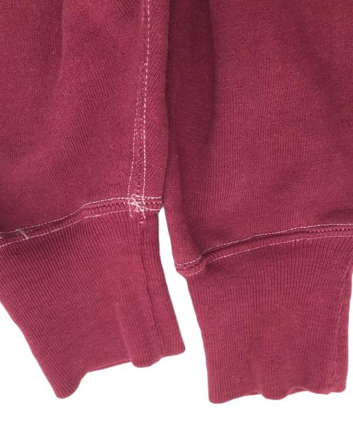 Champion REVERSE WEAVE（チャンピオン リバース ウィーブ）Champion REVERSE WEAVE (チャンピオン リバース ウィーブ) 3段プリントヴィンテージスウェット レッド サイズ:記載なしの古着・服飾アイテム