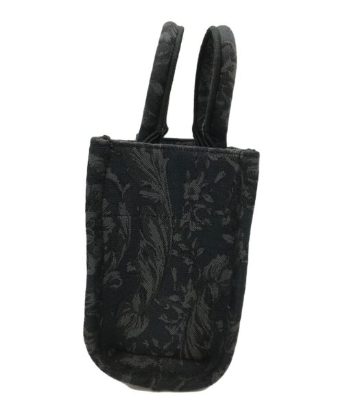 GIANNI VERSACE（ジャンニ・ヴェルサーチ）GIANNI VERSACE (ジャンニ・ヴェルサーチ) バロッコ アテナ ミニトートバッグ グレーの古着・服飾アイテム