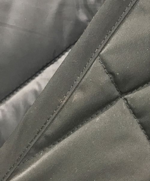 ENFOLD（エンフォルド）ENFOLD (エンフォルド) SOLOTEX(ソロテックス) ツイルキルティングJACKET(ジャケット) ブラック サイズ:38の古着・服飾アイテム