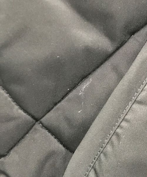 ENFOLD（エンフォルド）ENFOLD (エンフォルド) SOLOTEX(ソロテックス) ツイルキルティングJACKET(ジャケット) ブラック サイズ:38の古着・服飾アイテム