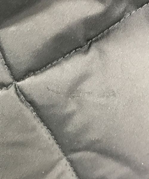 ENFOLD（エンフォルド）ENFOLD (エンフォルド) SOLOTEX(ソロテックス) ツイルキルティングJACKET(ジャケット) ブラック サイズ:38の古着・服飾アイテム