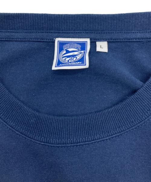 BlackEyePatch（ブラックアイパッチ）BlackEyePatch (ブラックアイパッチ) CREATIVE DRUG STORE S/S TEE ネイビー サイズ:Lの古着・服飾アイテム