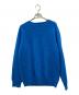 SHIPS（シップス）の古着「HARLEY OF SCOTLAND: Pure New Wool シャギー クルーネック ニット」｜ブルー
