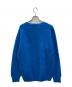 SHIPS (シップス) HARLEY OF SCOTLAND: Pure New Wool シャギー クルーネック ニット ブルー サイズ:L：5000円