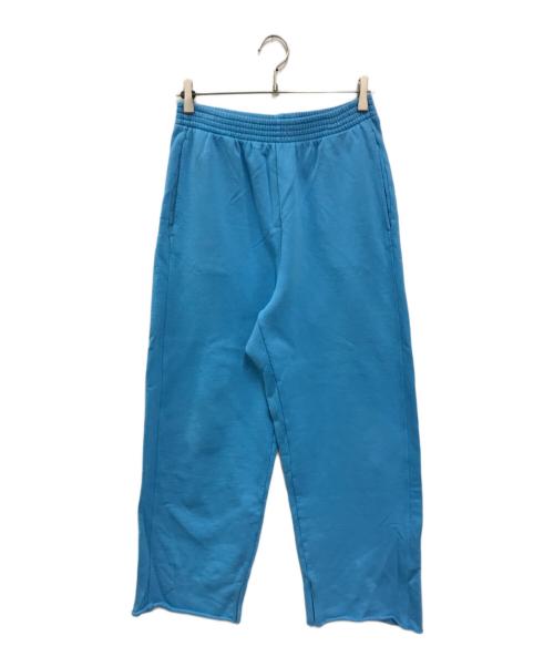 MM6 Maison Margiela（エムエムシックスメゾンマルジェラ）MM6 Maison Margiela (エムエムシックス メゾンマルジェラ) イージースウェットパンツ ブルー サイズ:Sの古着・服飾アイテム