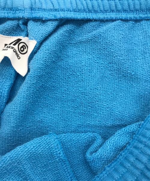 MM6 Maison Margiela（エムエムシックスメゾンマルジェラ）MM6 Maison Margiela (エムエムシックス メゾンマルジェラ) イージースウェットパンツ ブルー サイズ:Sの古着・服飾アイテム