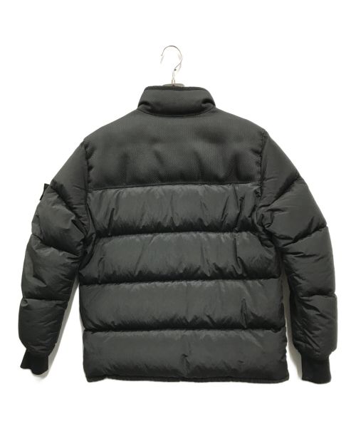STONE ISLAND（ストーンアイランド）STONE ISLAND (ストーンアイランド) Modified Panama NYLON FABRICS DOWN ブラック サイズ:Sの古着・服飾アイテム