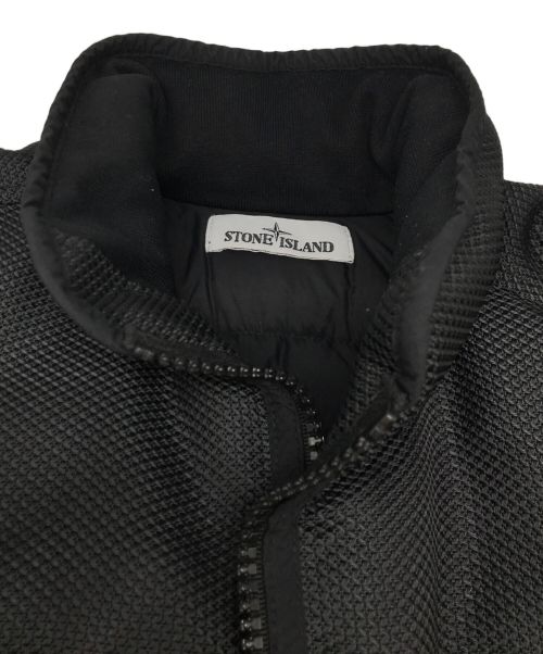 STONE ISLAND（ストーンアイランド）STONE ISLAND (ストーンアイランド) Modified Panama NYLON FABRICS DOWN ブラック サイズ:Sの古着・服飾アイテム