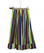 tricot COMME des GARCONSトリココムデギャルソン）の古着「フレアスカート」｜マルチカラー