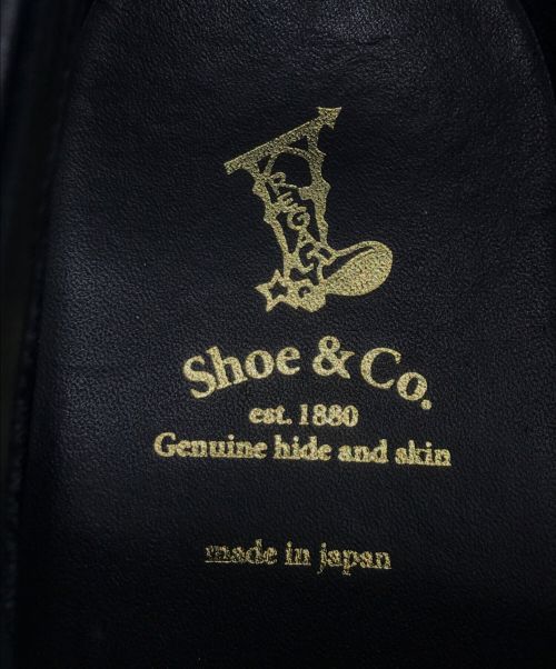 REGAL（リーガル）REGAL (リーガル) PLAIN TOE GTX(プレーン トー ジーティーエックス) ブラック サイズ:26cmの古着・服飾アイテム