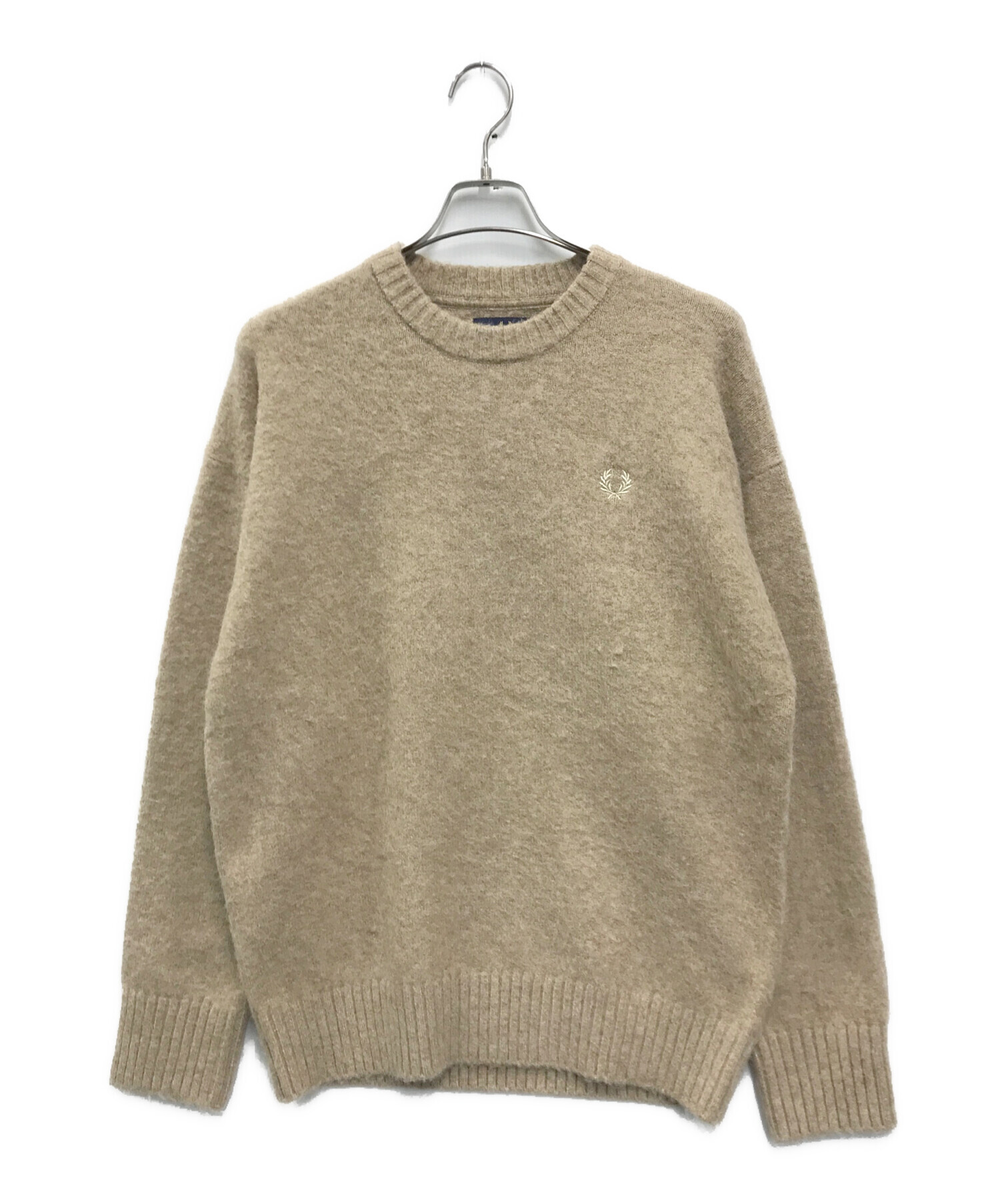 FRED PERRY / 別注 フラッフィ クルーネックニット FRED PERRY