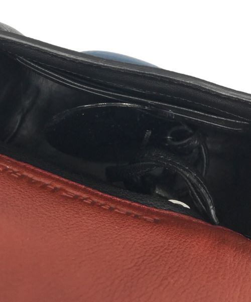 PIERRE HARDY（ピエールアルディ）PIERRE HARDY (ピエールアルディ) マイクロアルファヴィル ショルダーバッグ ブラック×ブラウンの古着・服飾アイテム