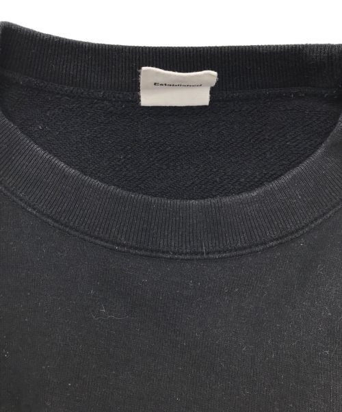 LOOPWHEELER（ループウィラー）LOOPWHEELER (ループウィラー) RAGLAN SWEAT(ラグラン スウェット) ブラック サイズ:Mの古着・服飾アイテム