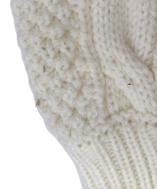 GRACE CONTINENTAL（（グレースコンチネンタル）GRACE CONTINENTAL (（グレースコンチネンタル) フーデッドニットワンピース ホワイト サイズ:36の古着・服飾アイテム