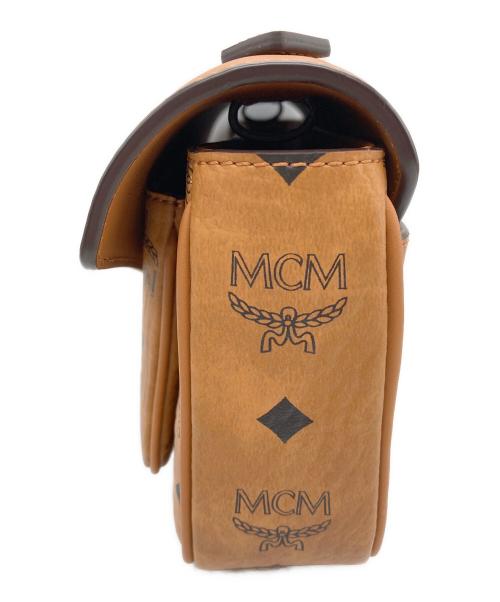 MCM（エムシーエム）MCM (エムシーエム) Tracy クロスボディバッグ - ヴィセトス ブラウンの古着・服飾アイテム