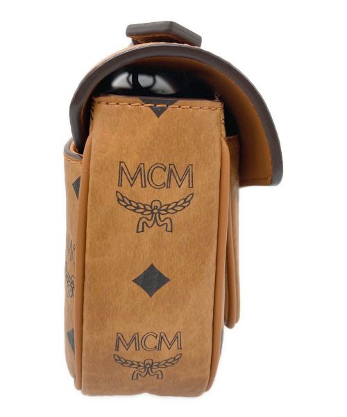 MCM（エムシーエム）MCM (エムシーエム) Tracy クロスボディバッグ - ヴィセトス ブラウンの古着・服飾アイテム