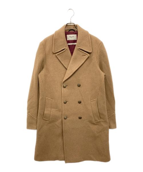 PALTO（パルト）PALTO (パルト) ダブルブレストコート ベージュ サイズ:54の古着・服飾アイテム