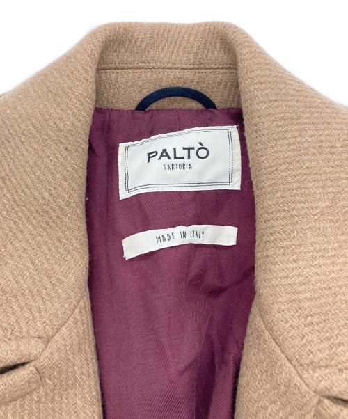 PALTO（パルト）PALTO (パルト) ダブルブレストコート ベージュ サイズ:54の古着・服飾アイテム
