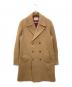 PALTO（パルト）の古着「ダブルブレストコート」｜ベージュ