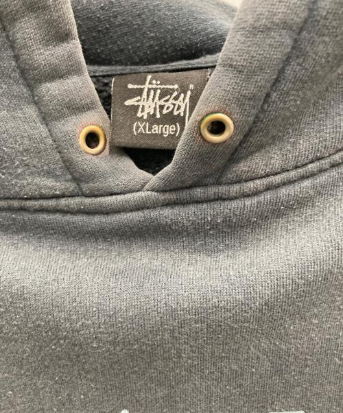 stussy（ステューシー）stussy (ステューシー) ［古着］ショーンフォントプリントパーカー ブラック サイズ:XLの古着・服飾アイテム