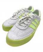 adidasアディダス）の古着「SAMBA ROSE」｜ホワイト×イエロー