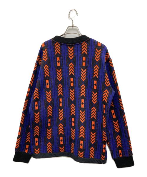 THE NORTH FACE（ザ ノース フェイス）THE NORTH FACE (ザ ノース フェイス) RAGE Sweater オレンジ×ネイビー サイズ:Lの古着・服飾アイテム