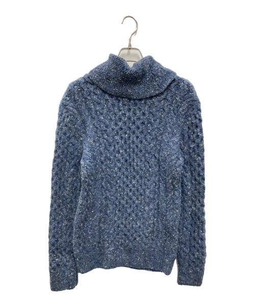 RRL（ダブルアールエル）RRL (ダブルアールエル) ［古着］ショールカラーハンドニット ネイビー サイズ:Sの古着・服飾アイテム