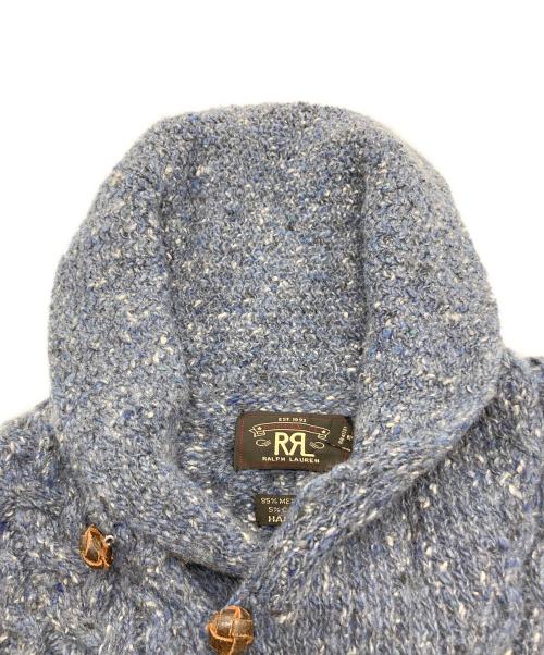 RRL（ダブルアールエル）RRL (ダブルアールエル) ［古着］ショールカラーハンドニット ネイビー サイズ:Sの古着・服飾アイテム