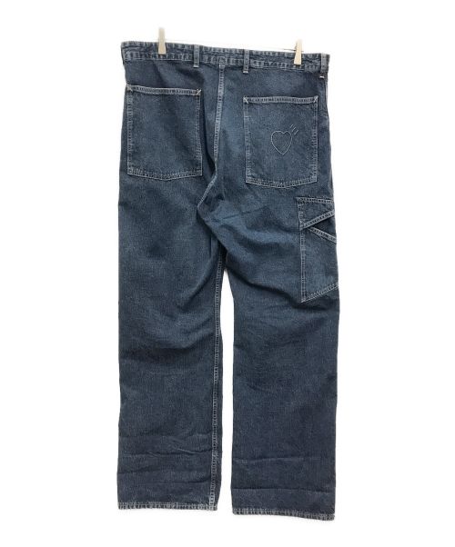 HUMAN MADE（ヒューマンメイド）HUMAN MADE (ヒューマンメイド) DENIM WORK PANTS (デニム ワーク パンツ) インディゴ サイズ:XXLの古着・服飾アイテム