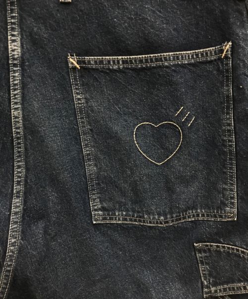 HUMAN MADE（ヒューマンメイド）HUMAN MADE (ヒューマンメイド) DENIM WORK PANTS (デニム ワーク パンツ) インディゴ サイズ:XXLの古着・服飾アイテム