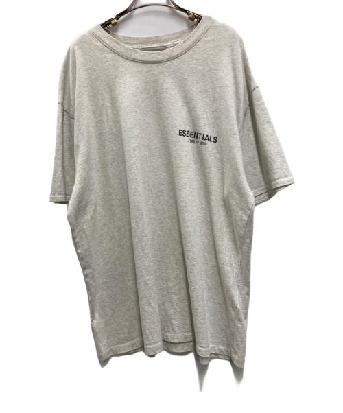 FOG ESSENTIALS（フィアオブゴッド エッセンシャル）FOG ESSENTIALS (フィアオブゴッド エッセンシャル) プリントTシャツ グレー サイズ:Lの古着・服飾アイテム
