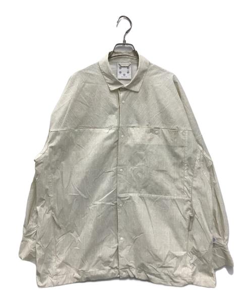 alk phenix（アルクフェニックス）alk phenix (アルクフェニックス) Square Pocket Shirts(スクエア ポケット シャツ) アイボリー サイズ:Lの古着・服飾アイテム