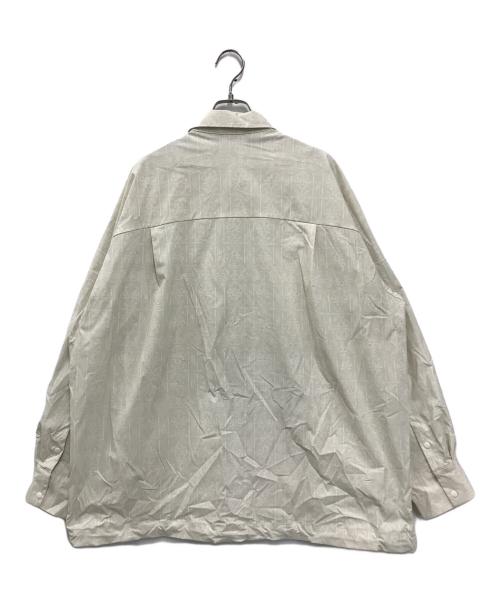 alk phenix（アルクフェニックス）alk phenix (アルクフェニックス) Square Pocket Shirts(スクエア ポケット シャツ) アイボリー サイズ:Lの古着・服飾アイテム