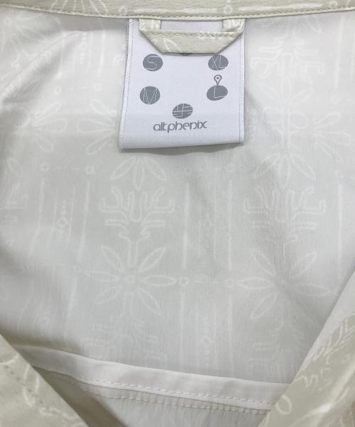 alk phenix（アルクフェニックス）alk phenix (アルクフェニックス) Square Pocket Shirts(スクエア ポケット シャツ) アイボリー サイズ:Lの古着・服飾アイテム