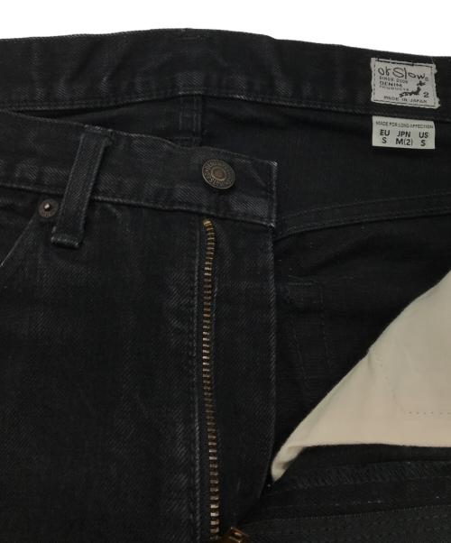 orSlow（オアスロウ）orSlow (オアスロウ) Ivy Fit Denim 107 ブラック サイズ:2の古着・服飾アイテム