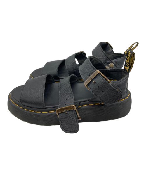 Dr.Martens（ドクターマーチン）Dr.Martens (ドクターマーチン) GRYPHON サンダル ブラック サイズ:UK6の古着・服飾アイテム