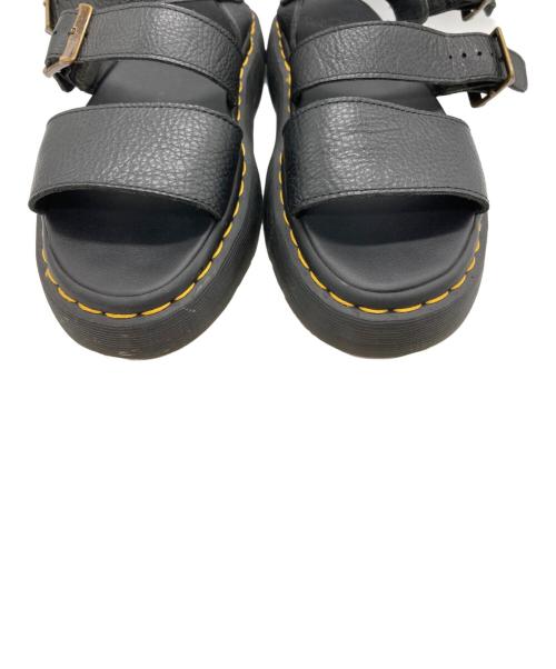 Dr.Martens（ドクターマーチン）Dr.Martens (ドクターマーチン) GRYPHON サンダル ブラック サイズ:UK6の古着・服飾アイテム
