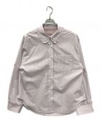 rosy monsterロージーモンスター）の古着「petal melow frill shirt(ペタル メロウ フリル シャツ)」｜ピンク