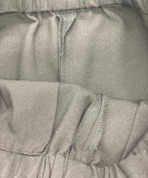 ENFOLD（エンフォルド）ENFOLD (エンフォルド) EGG PANTS ブラック サイズ:34の古着・服飾アイテム