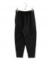 ENFOLD（エンフォルド）の古着「EGG PANTS」｜ブラック
