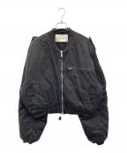 entire studiosエンタイアスタジオ）の古着「A-4 BOMBER IRON」｜ブラック